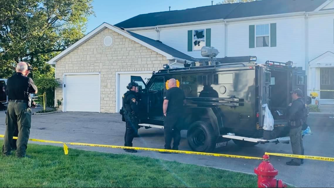 Police in Columbus, Ohio are investigating after body parts were found during a raid on a drug house. SWAT deputies with the Franklin County Sheriff’s Office (pictured) carried out that raid.