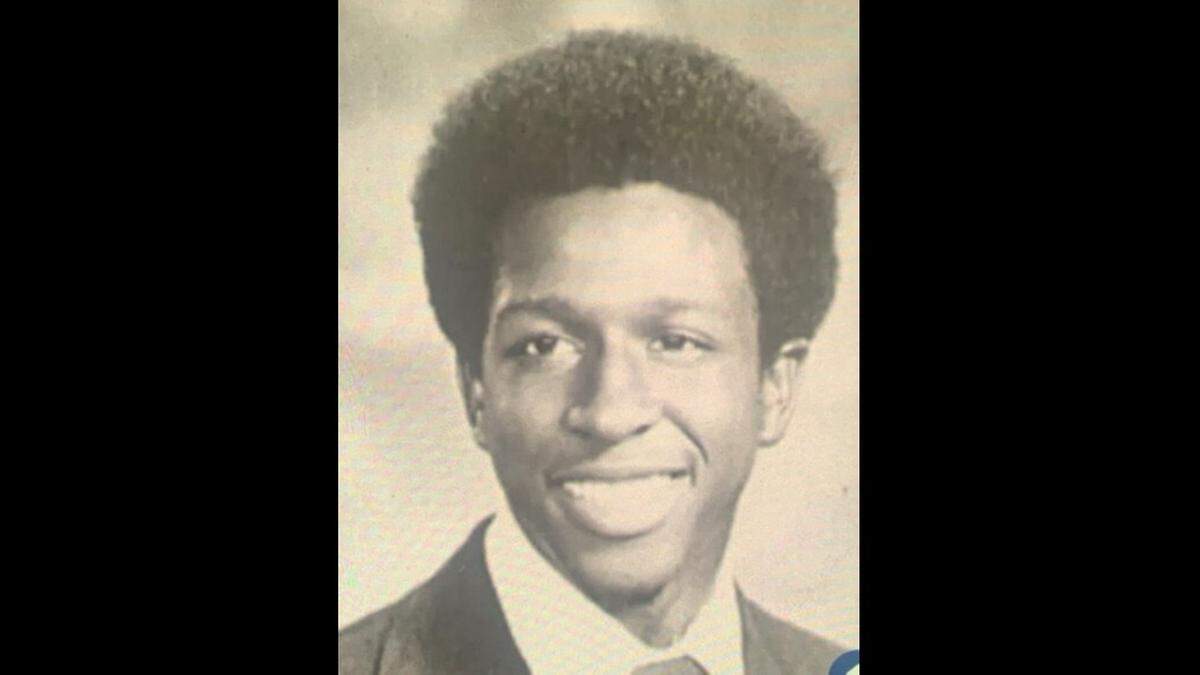 Reuben Howell smiles in an old school photo. As a teen he attended Wyandotte High School, worked at Bethany Hospital and played basketball.