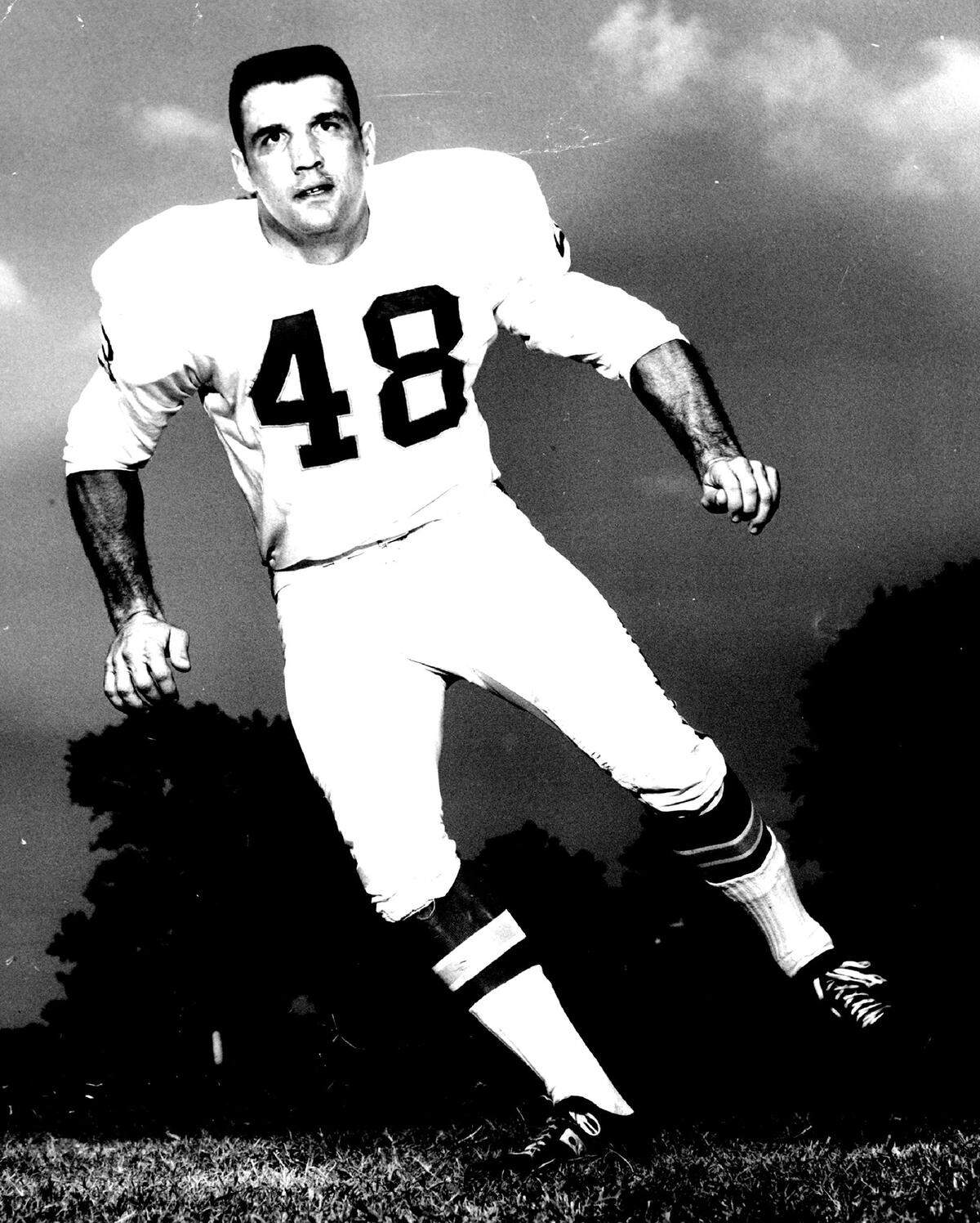 Cornerback Duane Wood, Kansas City Chiefs, 1960–1964