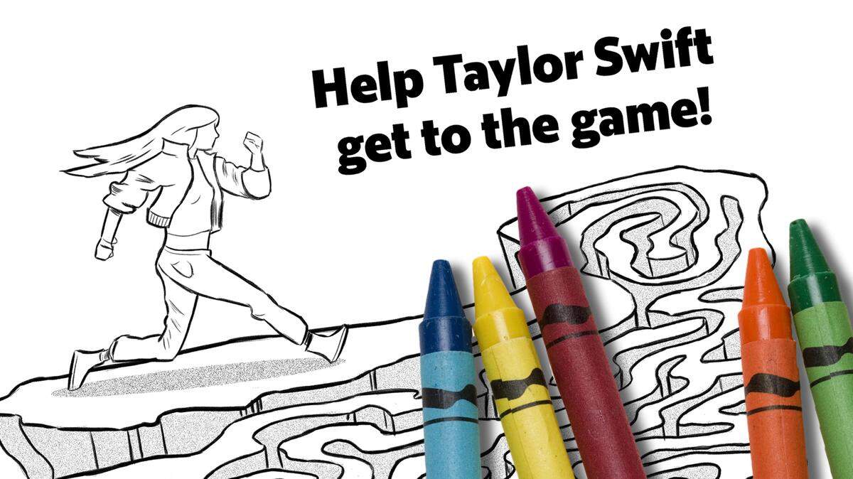 Image promoting coloring page