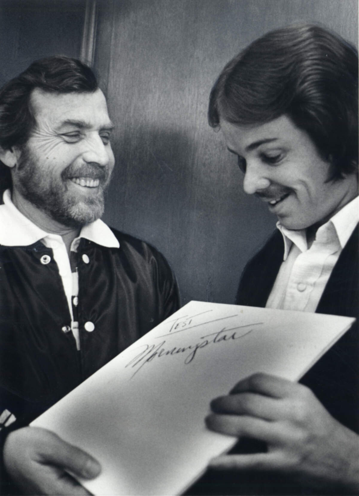 Stan Plesser, left, and Paul Peterson were two of the founders of Good Karma Productions.