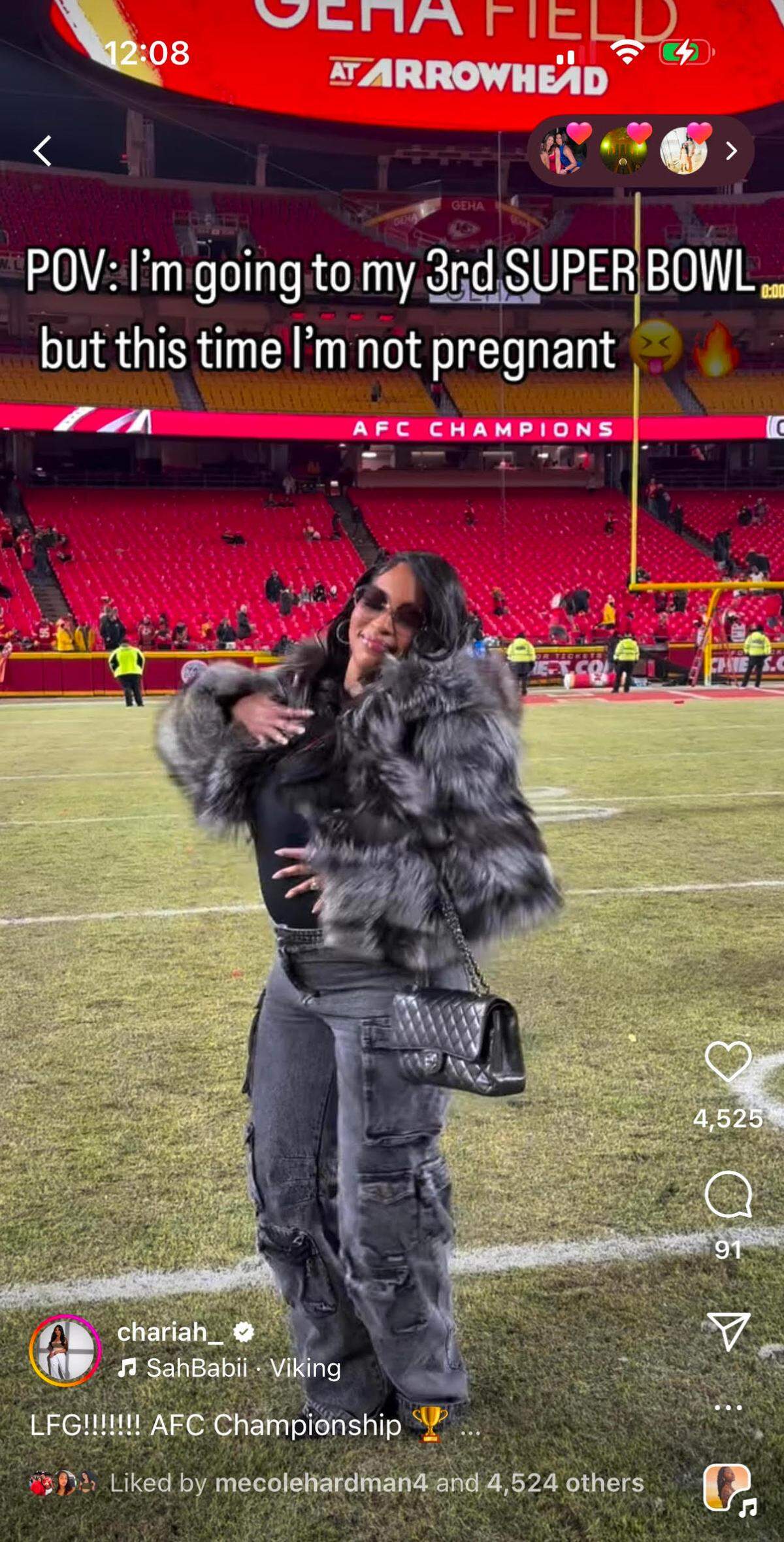 Chariah Gordon after the AFC Championship Game.