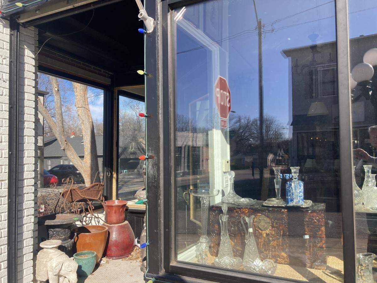 The antique shop at 1812 W. 45th St., is one of several being put up for sale and liquidated after the Dec. 10 death of owner, Melvin Dwain Smith.