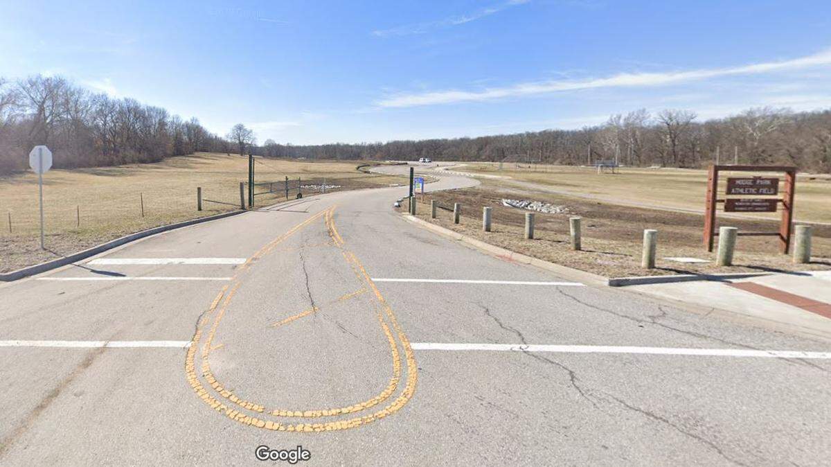 The driver of a parked SUV suffered life-threatening injuries when a fast-moving Honda Accord slammed into it in a parking lot at Hodge Park in Kansas City’s Northland, a Kansas City police spokeswoman said. This Google Maps Street View image of the area is from 2019.