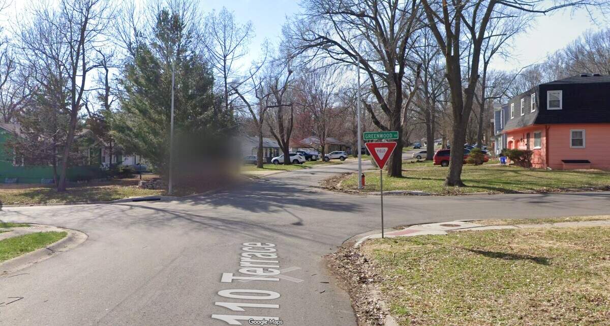 A teenage boy was fatally shot about 6:30 p.m. Sunday at East 110th Terrace and Greenwood Road in the Ruskin Hills neighborhood in south Kansas City. Police said multiple people were in the area when gunfire was exchanged, and the victim was struck. This Google Maps Street View image from 2019 shows the area of the homicide.