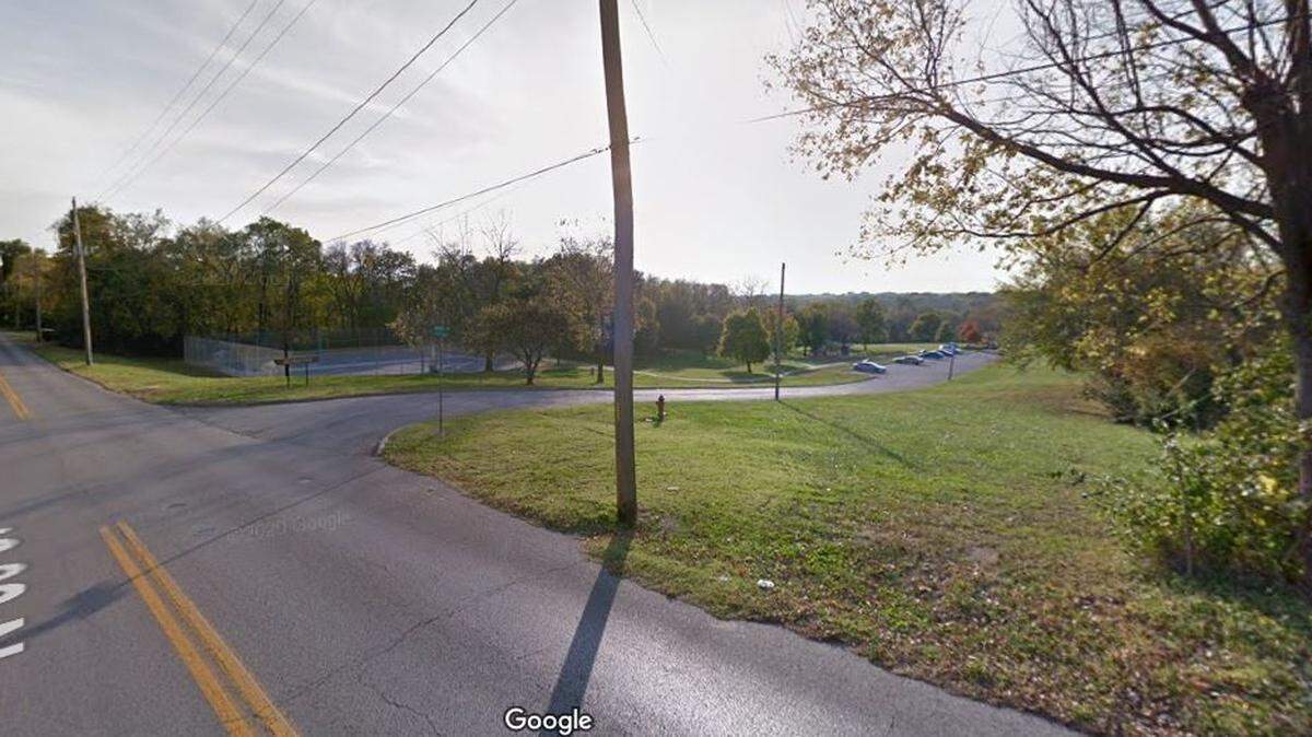 Law enforcement officers are in a standoff a man who barricaded himself following a shooting at nearby Welborn Park in Kansas City, Kansas that critically injured a woman. This Google Maps Street View image of the park is from 2016.