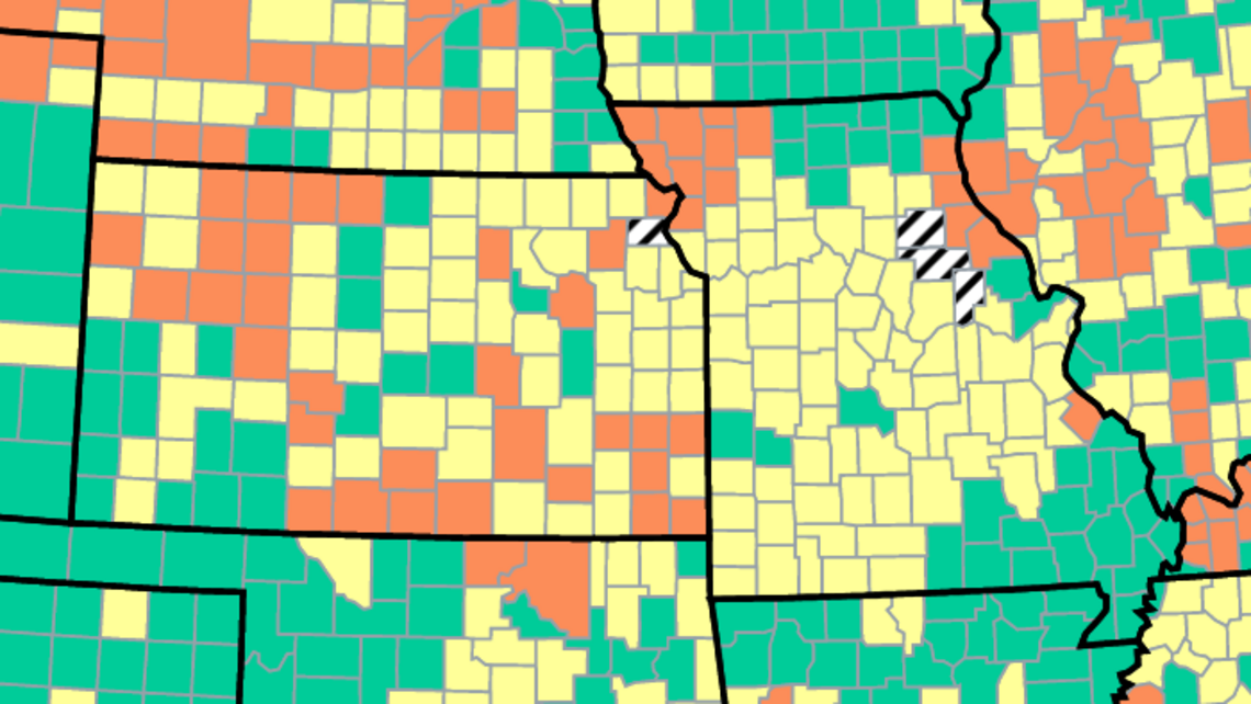 All Kansas City counties are at heightened COVID community levels with hospitals strained