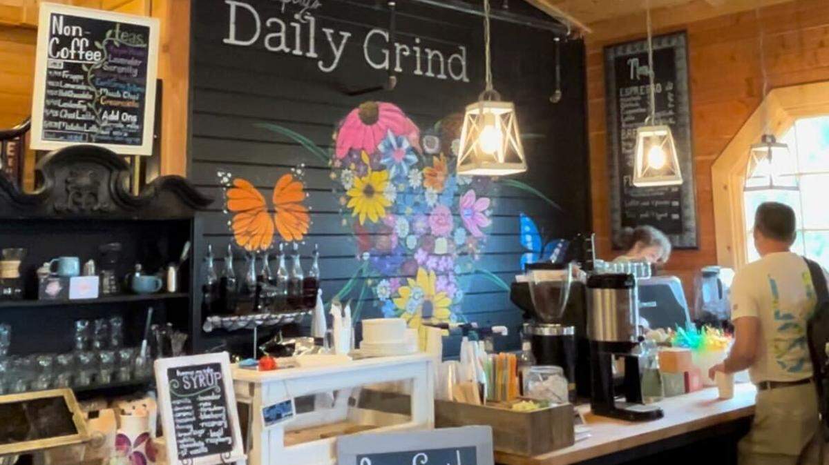 The Daily Grind opened in June, but it’s been in the works since the beginning of this year when owner Amy Roberts sought to have an early-hours, all-ages addition to her business.