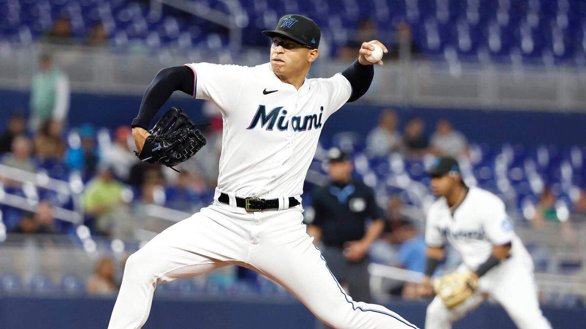 Starting pitcher Jesus Luzardo was masterful as the Miami Marlins’ starting pitcher on Tuesday at LoanDepot Park, limiting the Royals to just two hits in seven innings while striking out eight.