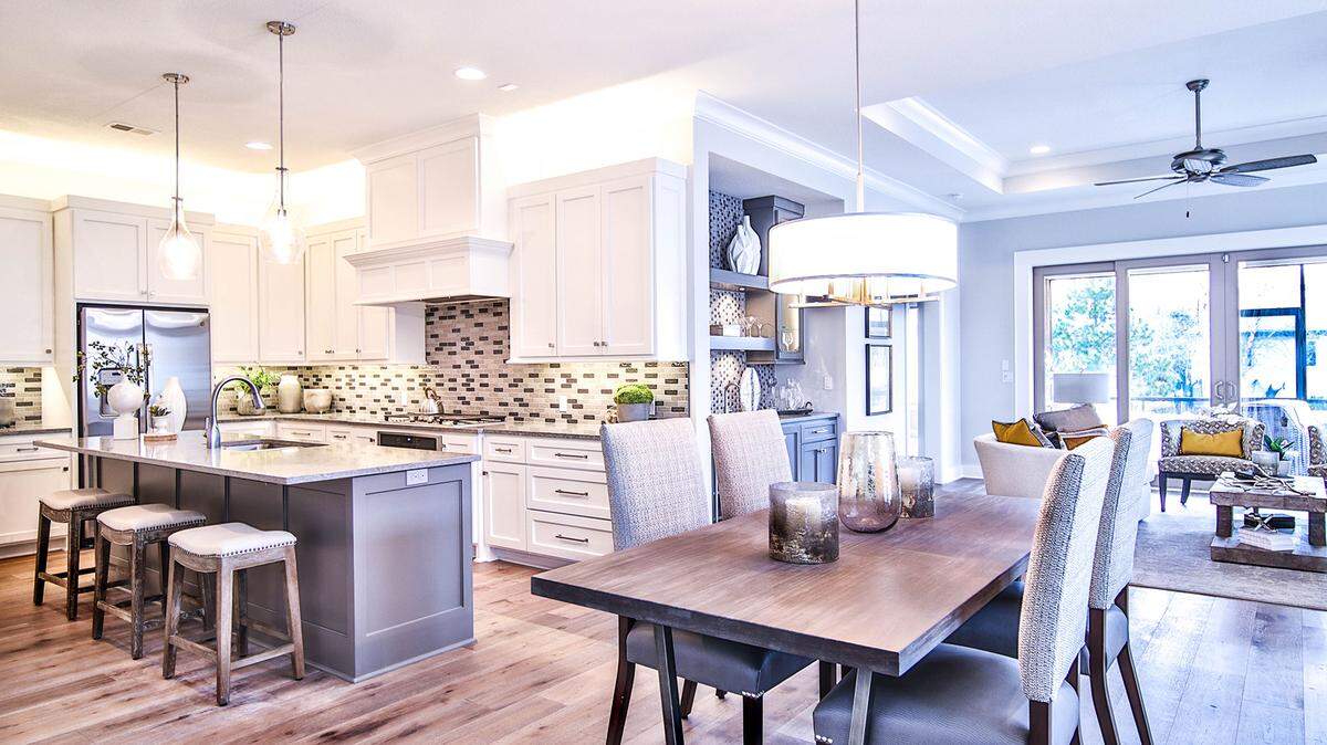 The luxurious villas at The Enclave at Highland Villas feature spacious, open, light-filled layouts. Just three villas remain in the community.