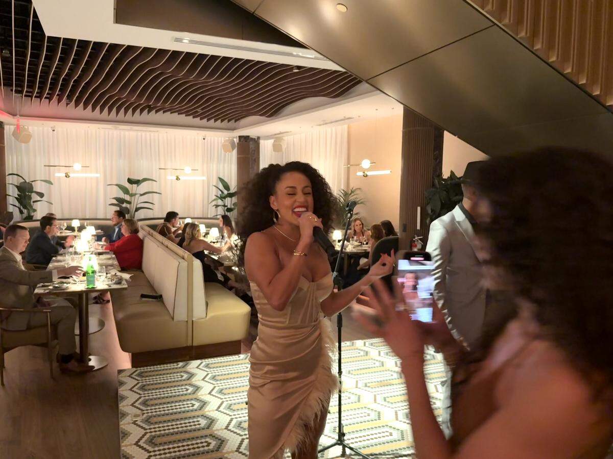 Performers sing nightly at 1587 Prime.