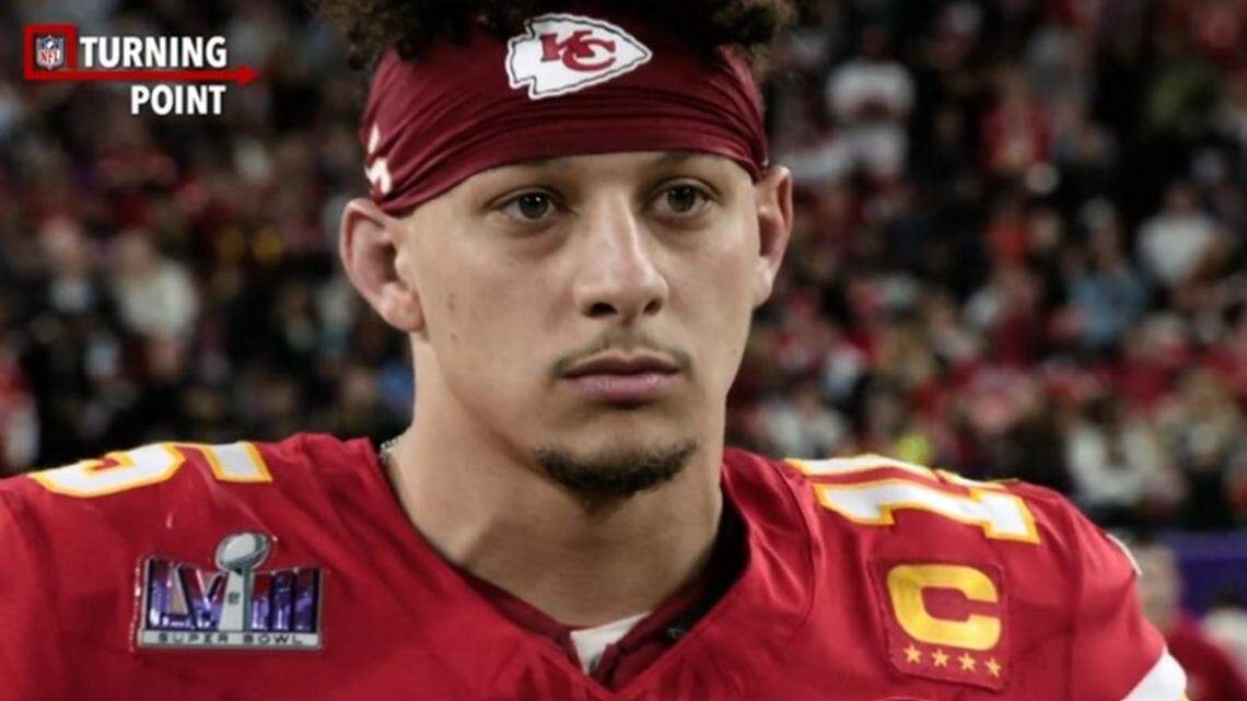 Patrick Mahomes did his best to hide his surprise.