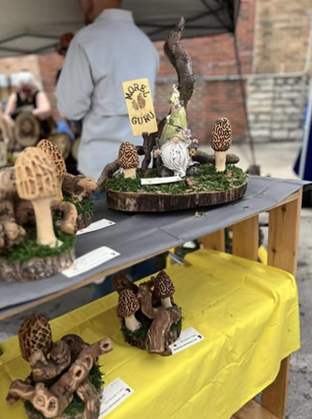 Nothing im-morel about mushroom home decor.