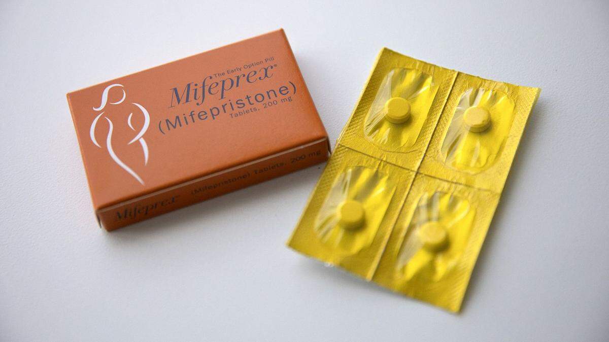 In this 2018 photo, mifepristone and misoprostol pills are provided at a Carafem clinic for medication abortions in Skokie, Illinois.