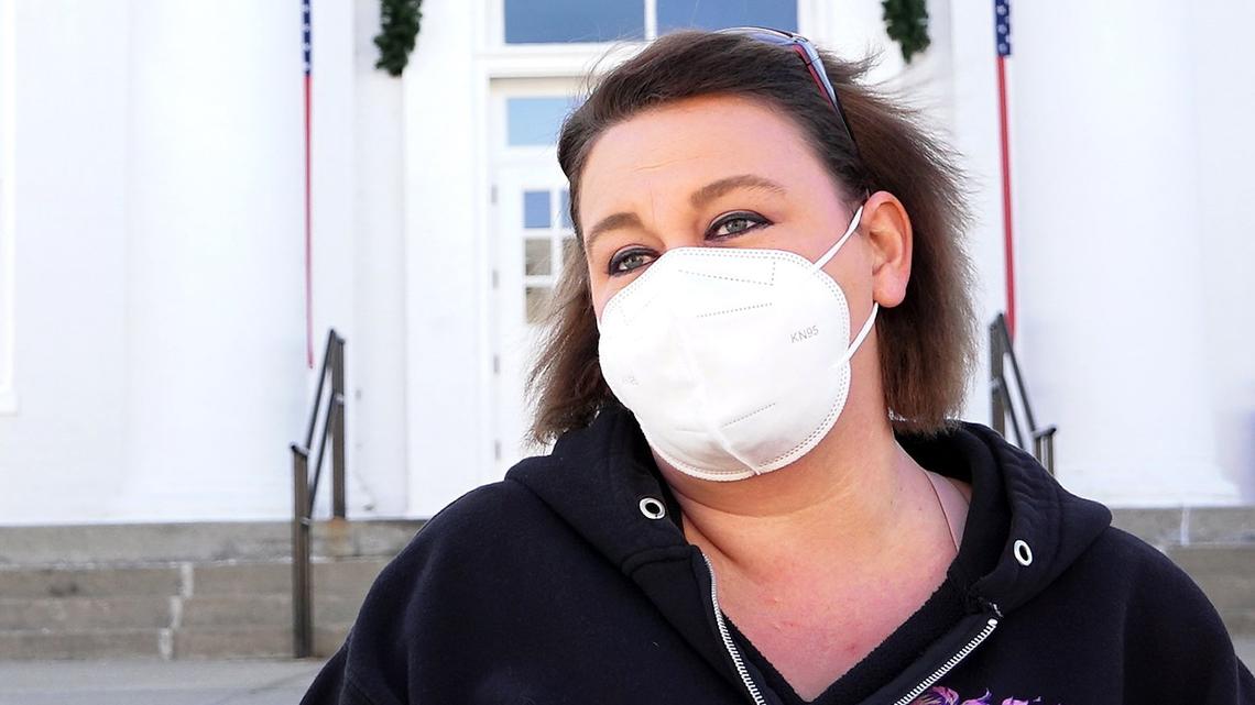 “I don’t blame him for anything. … I think what he did was very brave,” Heather Johnson of Lafayette County said of Sen. Josh Hawley in contesting the results of the 2020 presidential election.