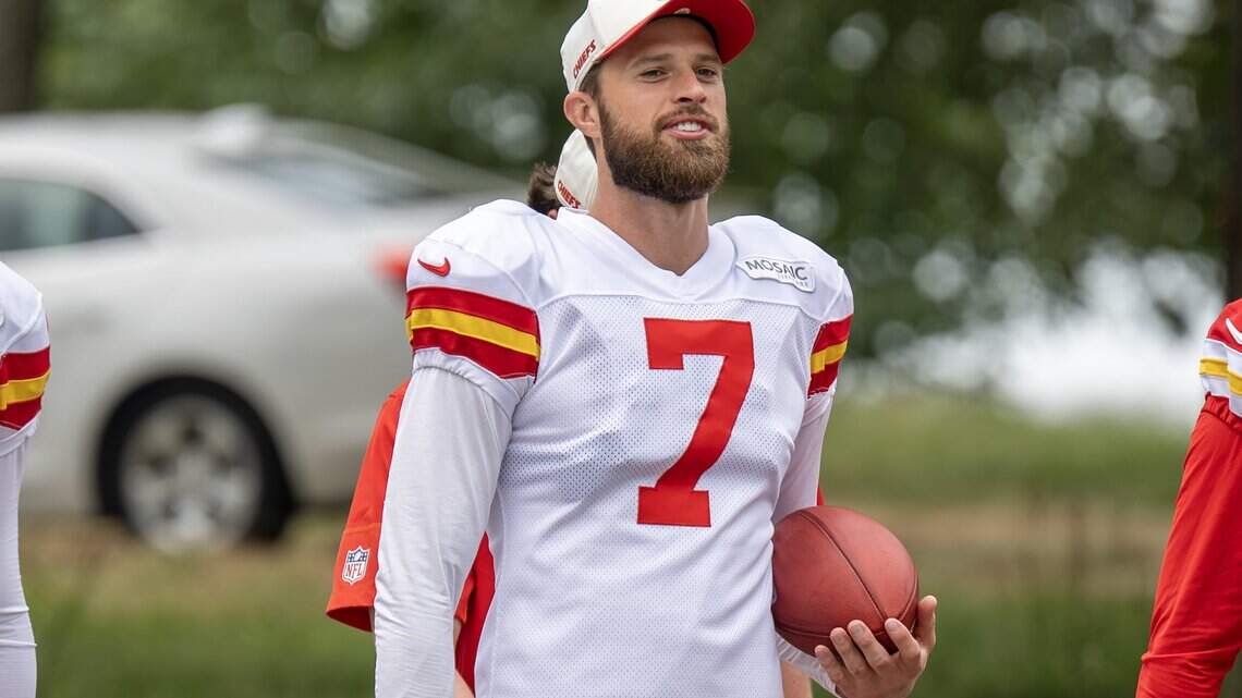 Chiefs remain confident in kicker Harrison Butker. Dave Toub explains why