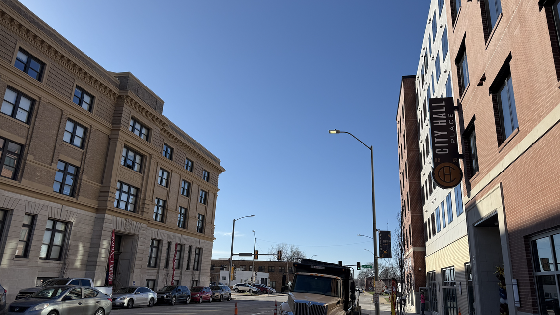 Dozens of new affordable apartments open in, across from KCK’s historic City Hall