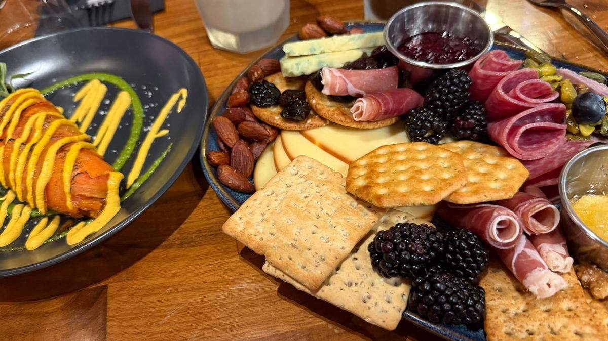 Panela carrots and charcuterie are on the menu at Cafe 333.
