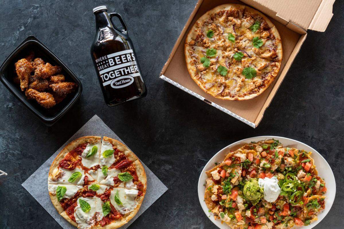 Yard House, in the Power & Light District, will offer a Tailgate Takeout Pack.