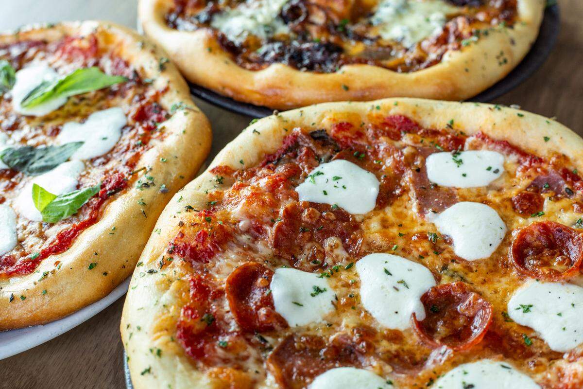 Prime Social will have four pizzas: a Margherita, porcini, short rib barbecue and pepperoni.