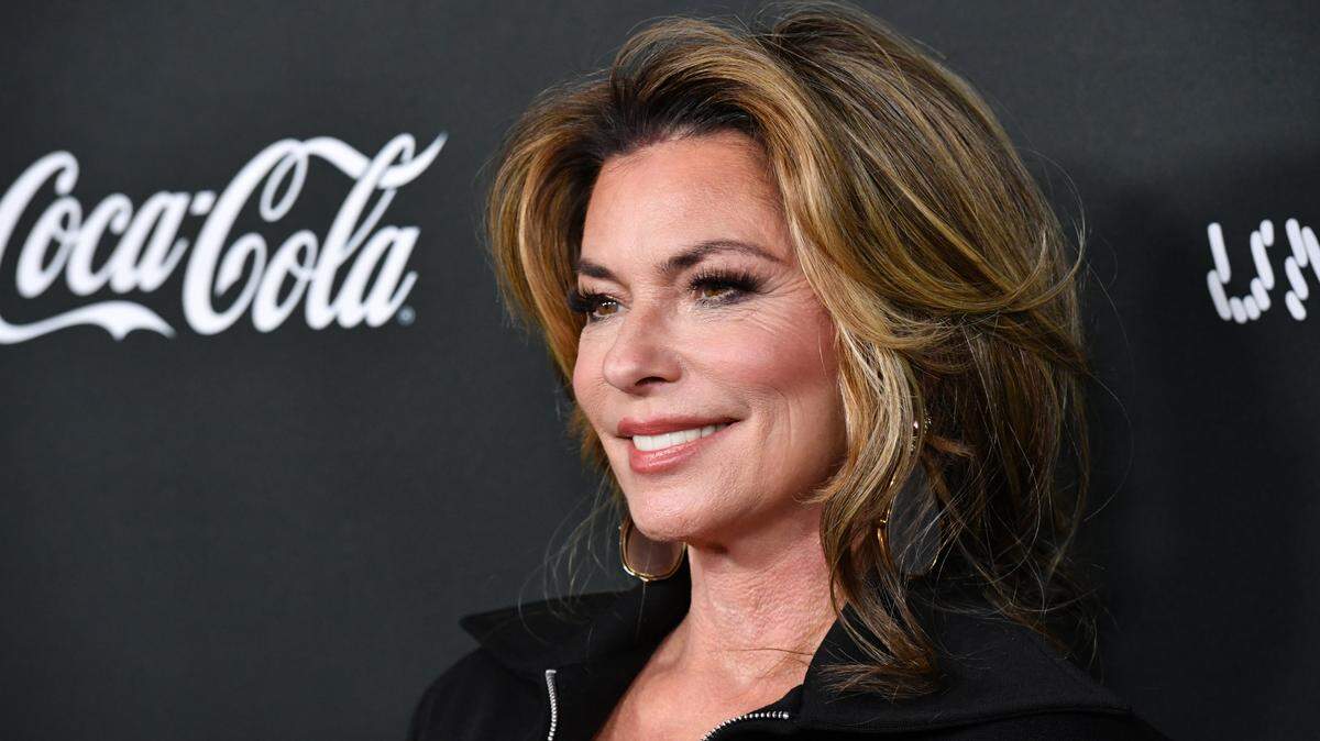 Country music superstar Shania Twain, pictured at a Grammy Awards after-party in February 2026 in Los Angeles, hosts the 61st Academy of Country Music Awards on Sunday, May 17, 2026, in Las Vegas.