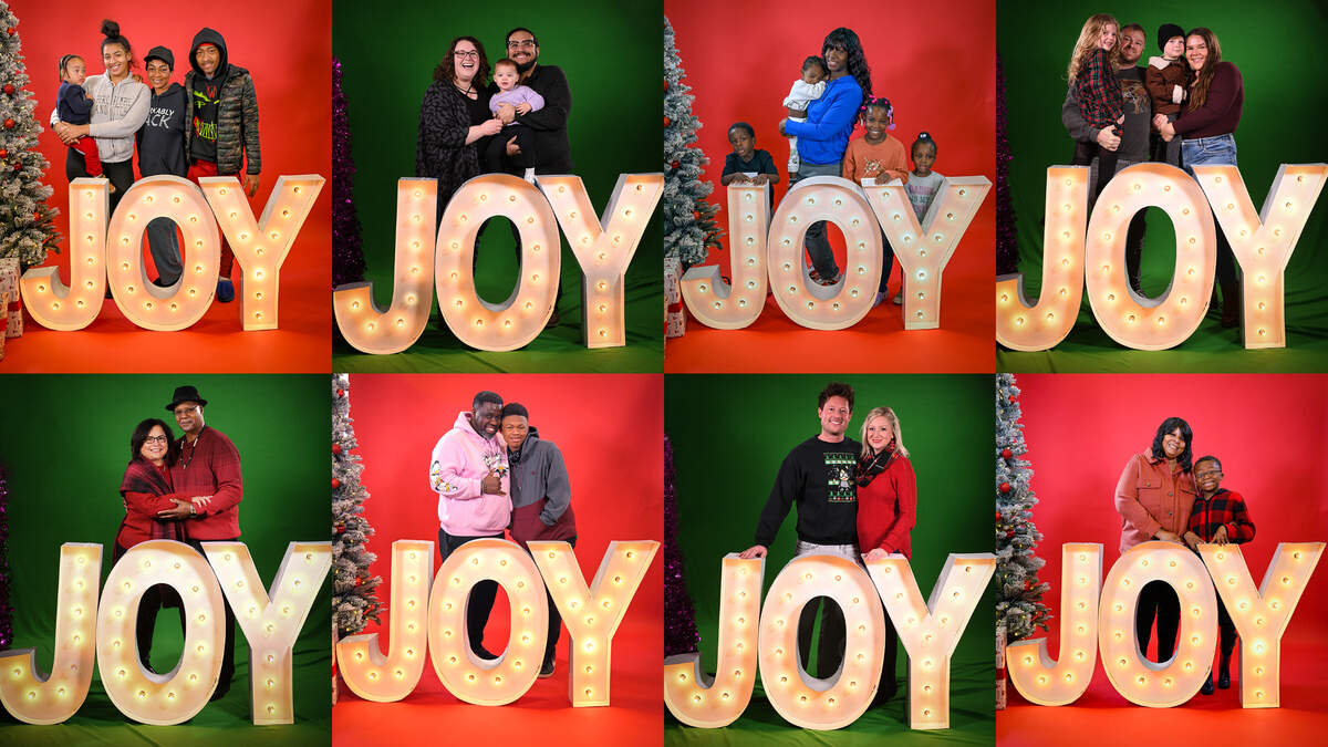 To spread some joy, The Star offered free holiday portraits for readers on a couple of weekends in December. Here are some of the people who stopped in for a photo and to share their joyful smiles.