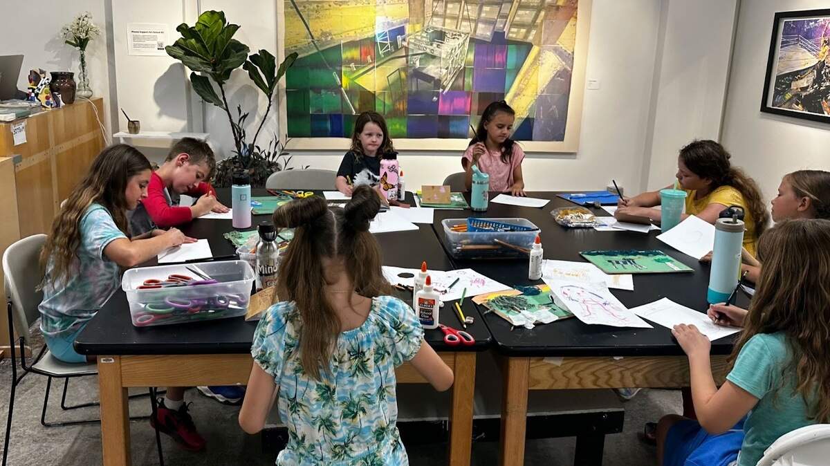 Art camps for youth are popular at Art School, which opened at 307A S.W. Market St. in January 2022.