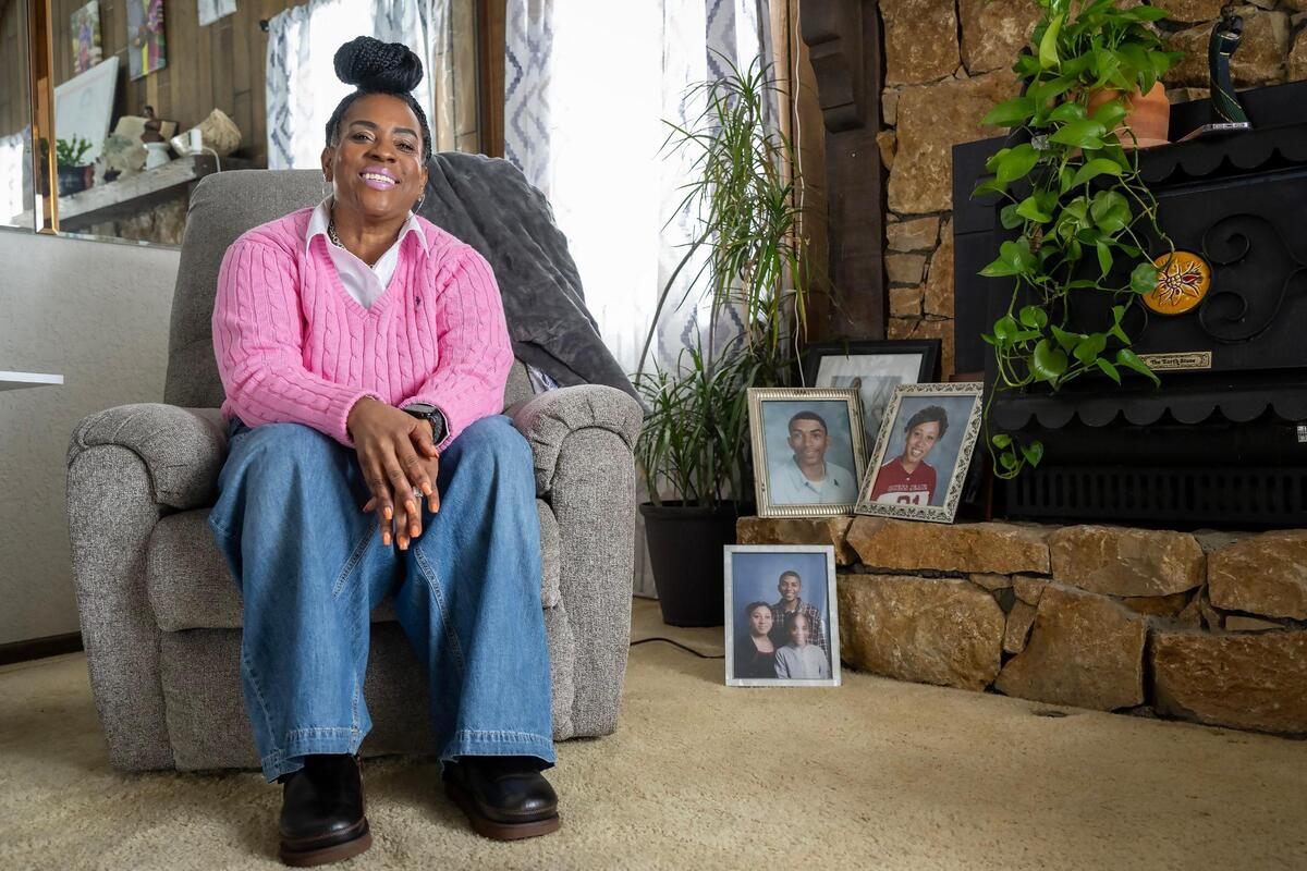 “I know God kept me here for a reason,’ said Shantell Williams, 56, of Kansas City, who for the past five years has dealt with health issues brought on by long COVID.