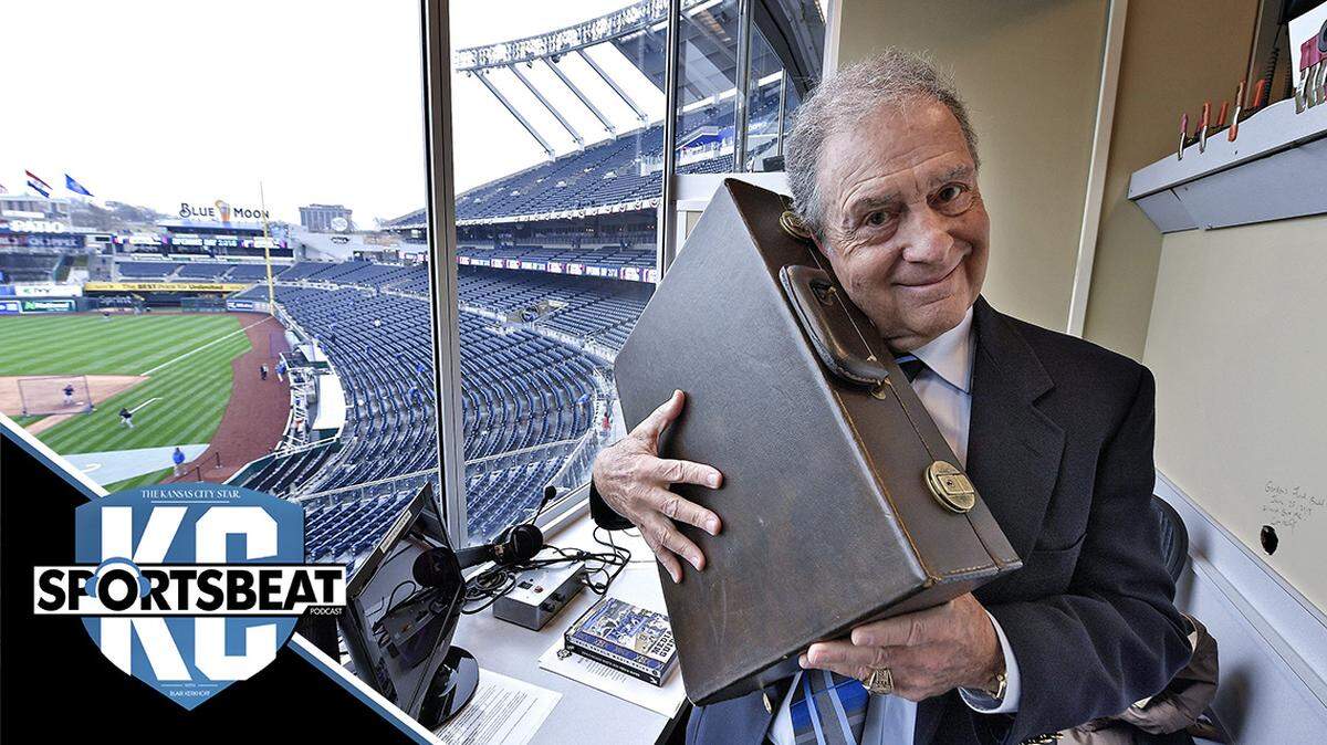 Entering his 50th season as the Kansas City Royals radio announcer, Denny Matthews still carries the briefcase his father gave him when Matthews got the job with the Royals in 1969. Matthews showed us what was in it before Thursday’s baseball game against the Chicago White Sox, on March 29, 2018, at Kauffman Stadium in Kansas City, Mo.
