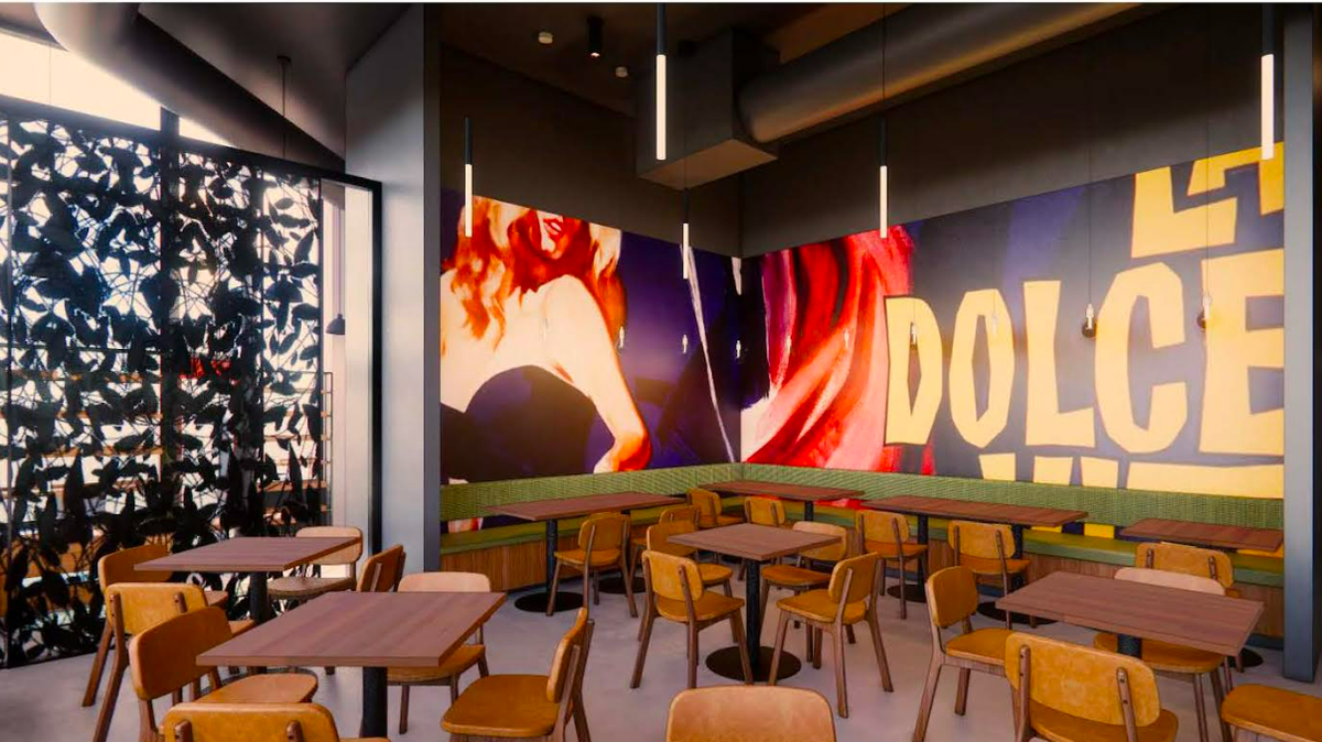 A rendering of the new grab-and-go concept planned for the former Michael Smith restaurant space at 1900 Main.