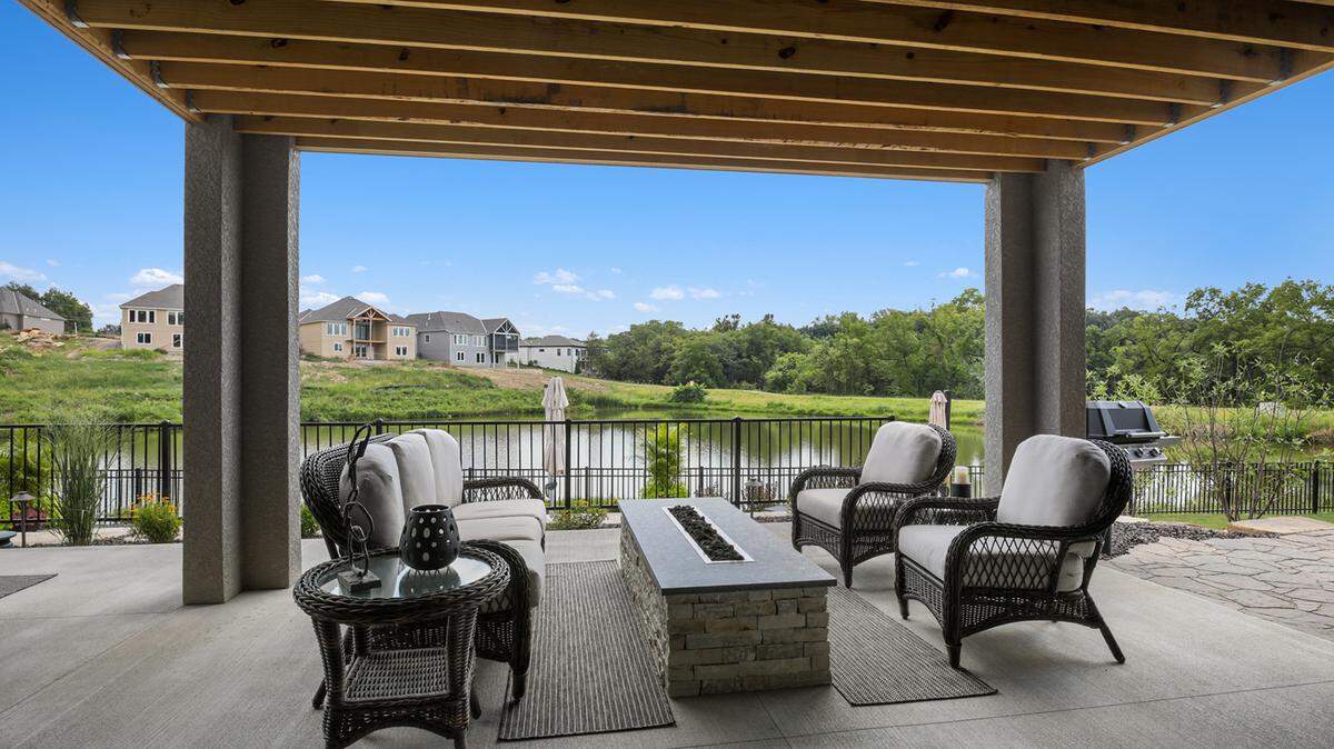 Lush tree and water views are drawing homeowners to the three neighborhoods within Shawnee’s historic Kenneth Estates community.