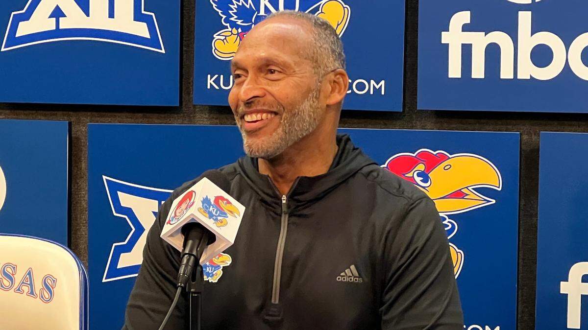 KU assistant coach Norm Roberts, who filled in for Bill Self during the first four games of the 2022-23 season.