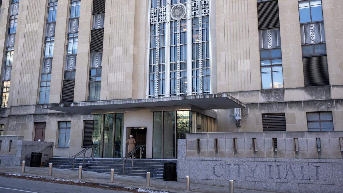 Kansas City City Hall at 414 E 12th St., is pictured on Thursday, Dec. 4, 2025.
