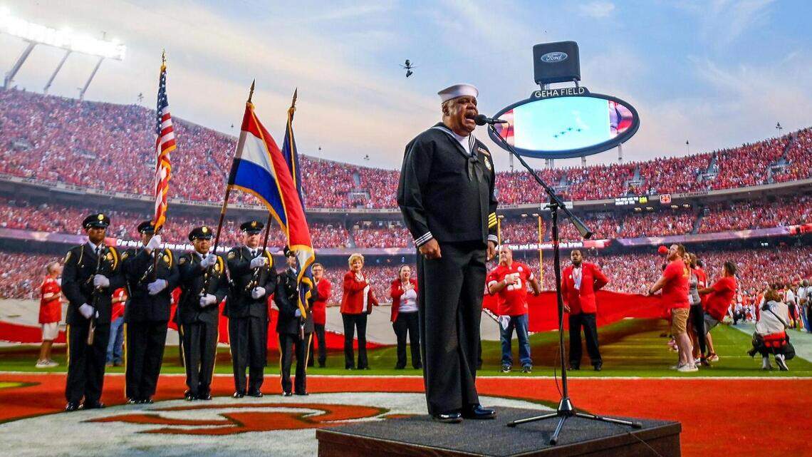 Performing national anthem at Chiefs opener will cap epic weekend for singer