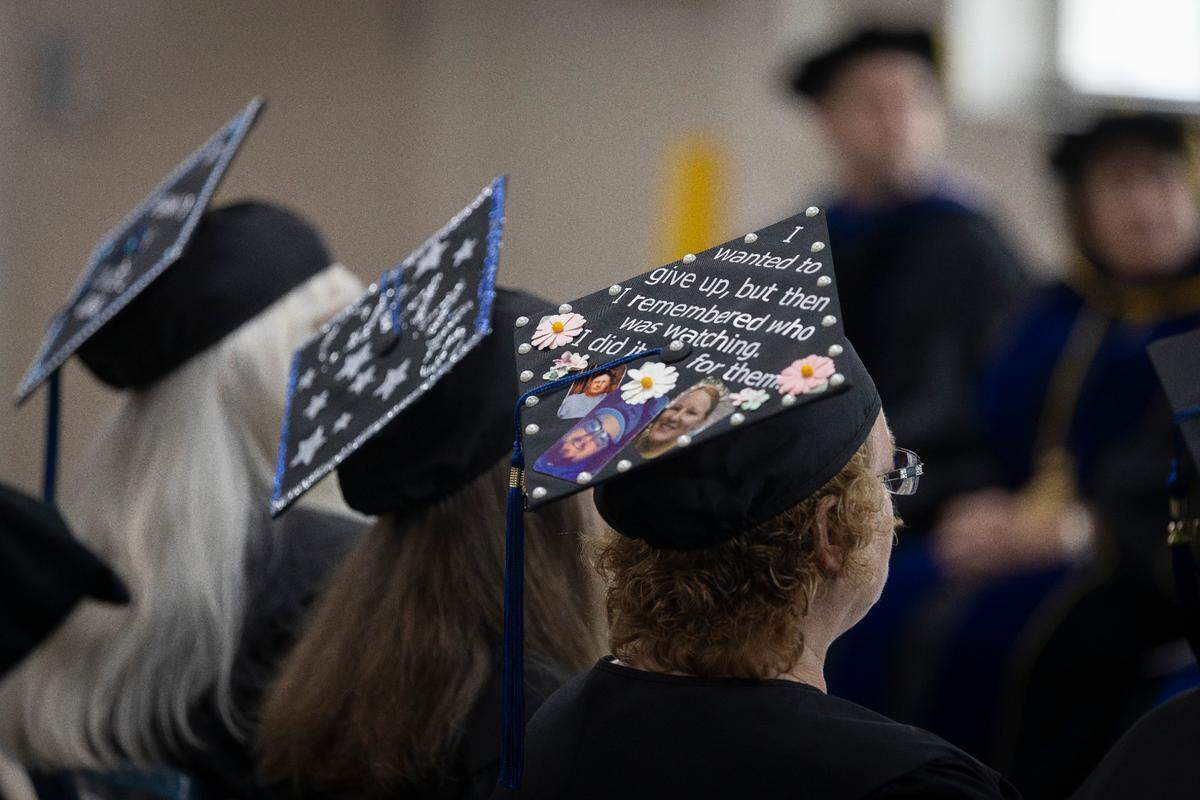 Eleven people graduated with associate’s degrees from a program started by Rockhurst University. The opportunity allowed prisoners and staff at Chillicothe Correctional Center to participate.
