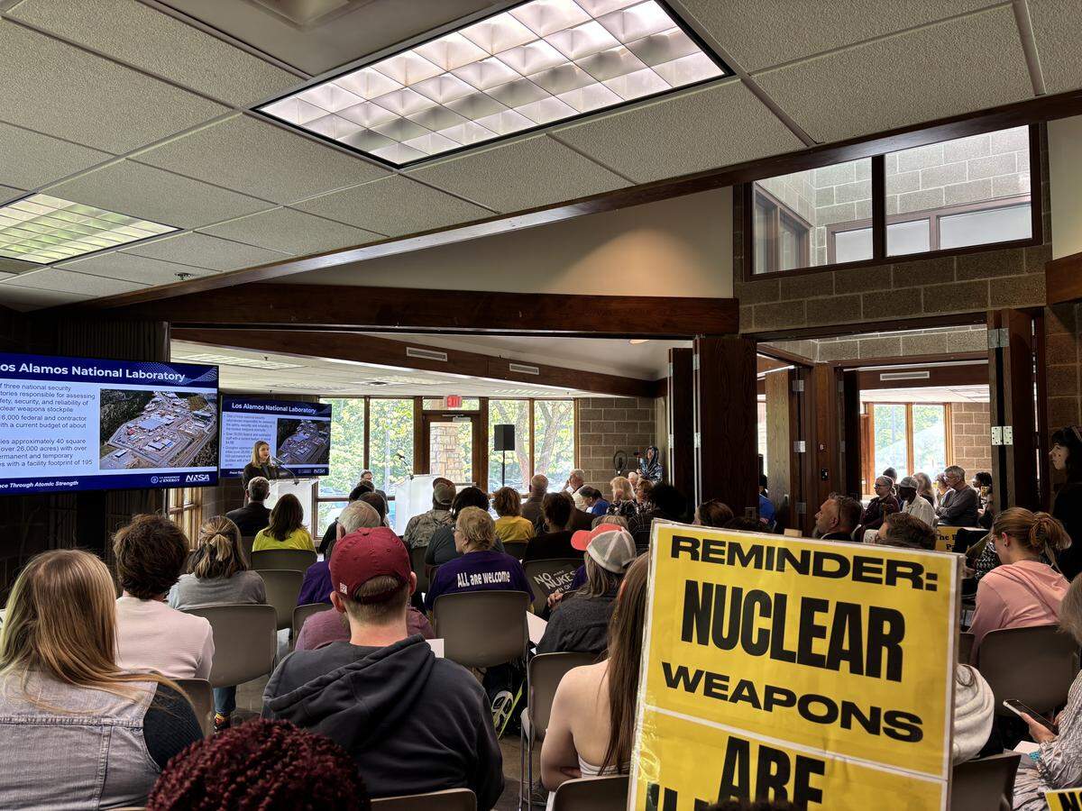 The National Nuclear Security Administration held a public hearing from 5 to 8 p.m. on May 7, 2026, where Kansas City residents publicly shared their thoughts about a nuclear weapon production plan with national officials.