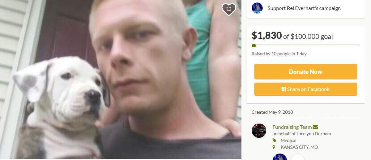 Chris Reed was seriously injured and remains in the hospital after being involved in a crash with a Jackson County Sheriff’s deputy in Raytown.