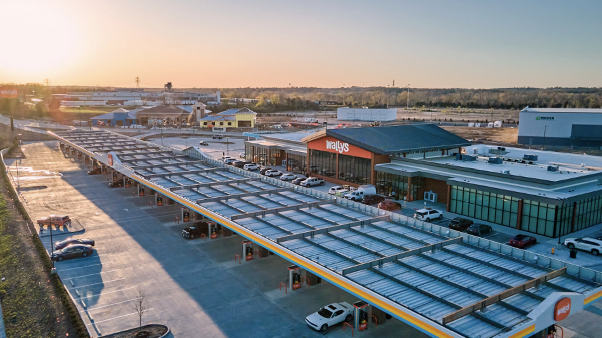 St. Louis-based Wally’s plans to open a 50,000-square-foot gas station in Independence in 2024. 