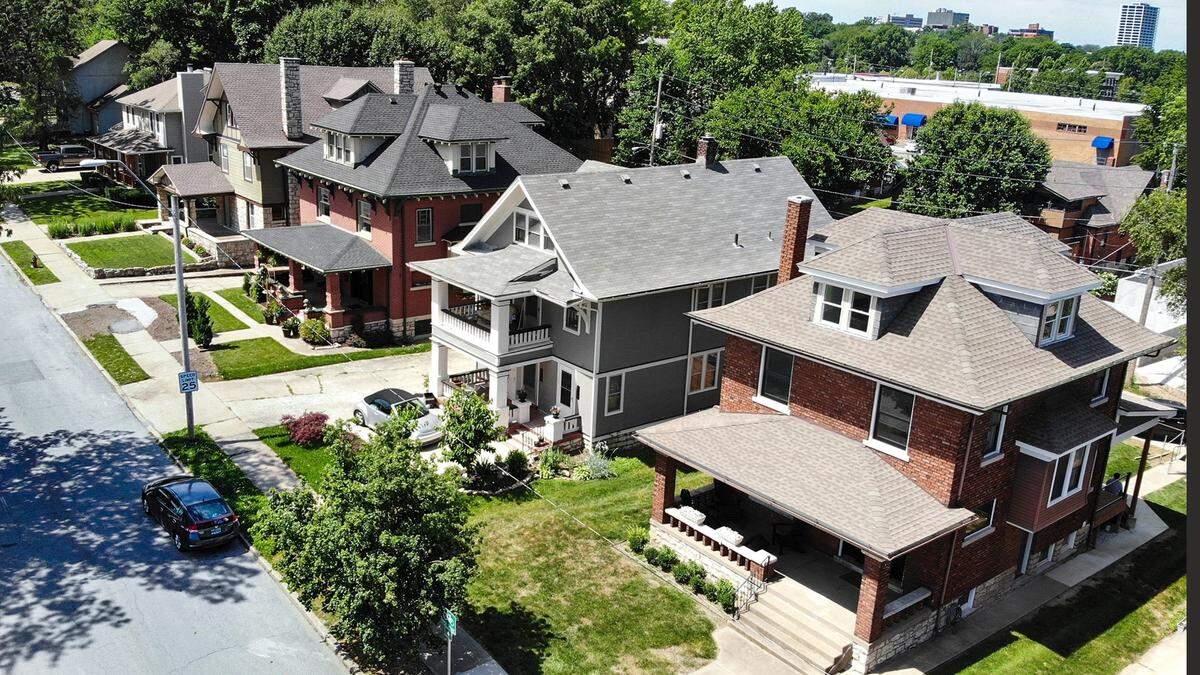 Homes in the Longfellow neighborhood.