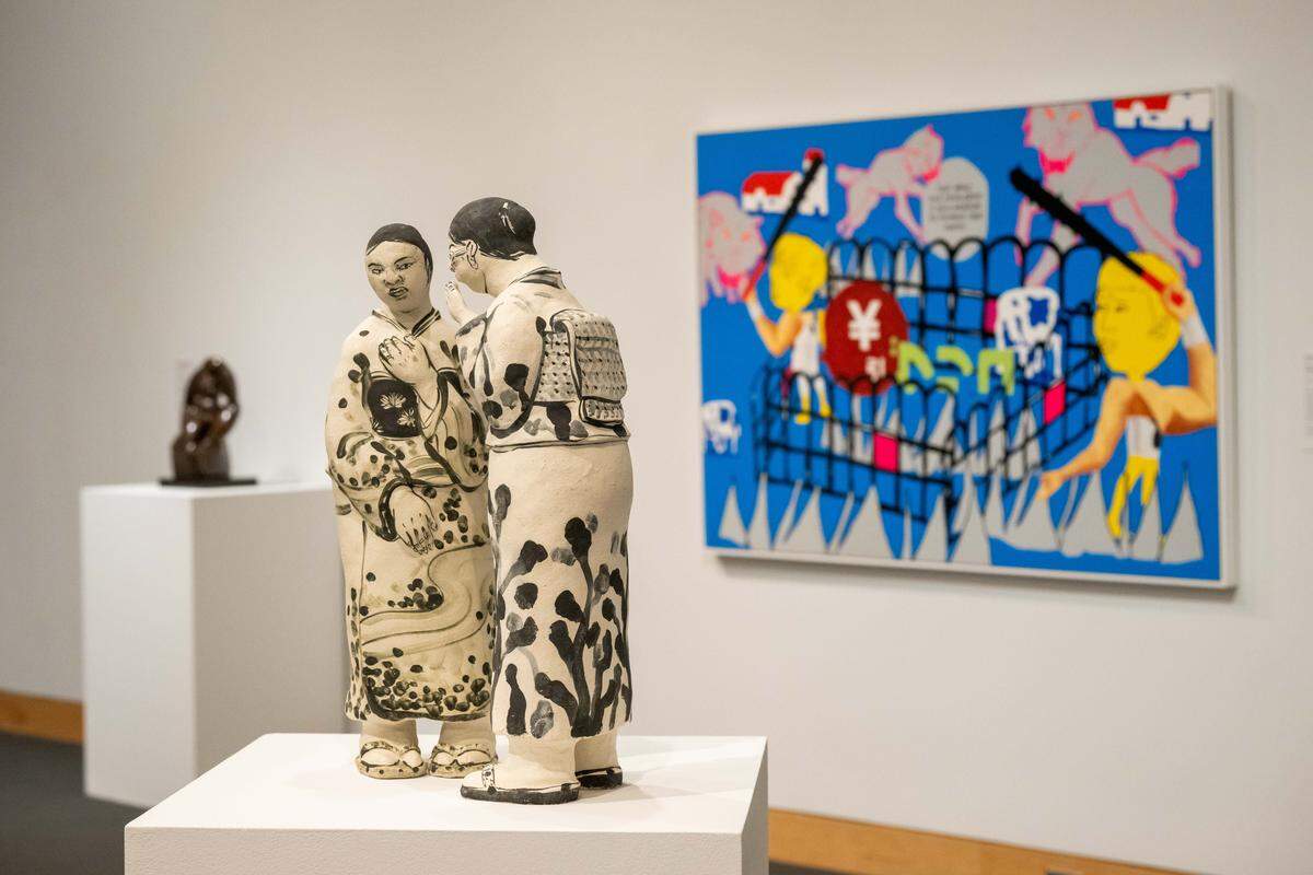 “The World in Kansas City” is an art exhibition showcasing work from artists' that have connections to Kansas City, on Thursday, March 5, 2026, at the Kemper Museum of Contemporary Art.