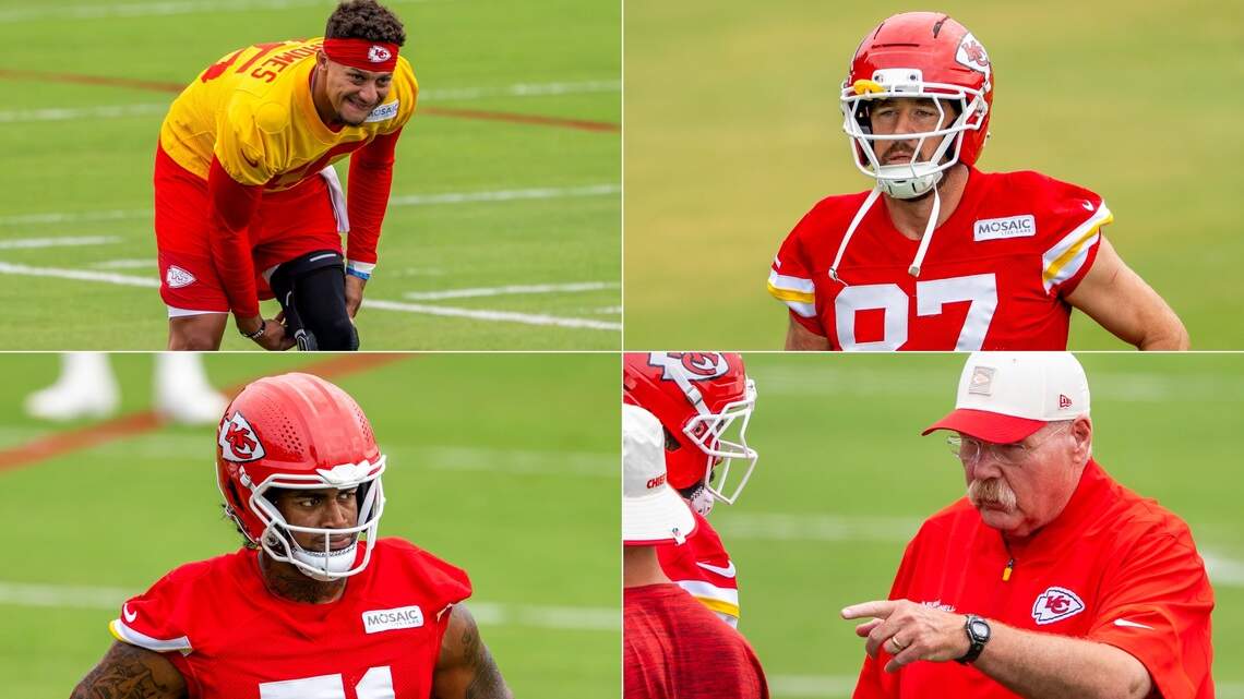 The sun was shining and so were the Chiefs on Day 3 of training camp: photos