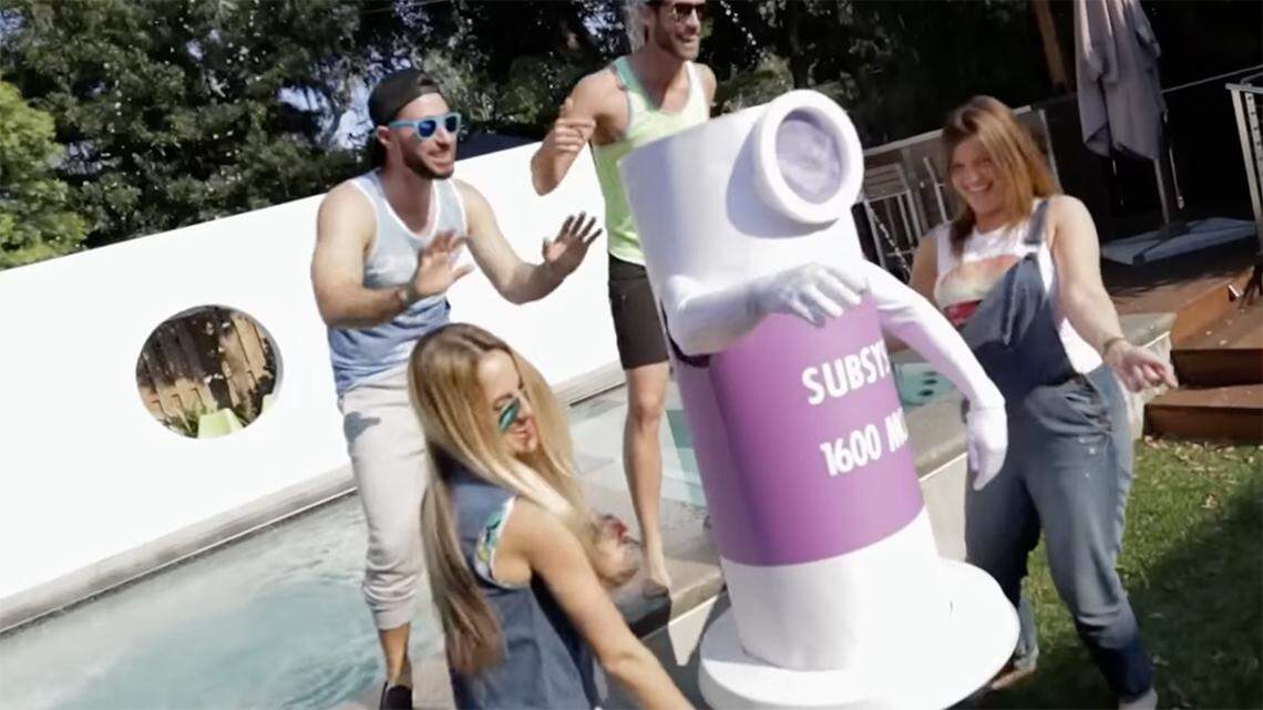 The maker of Subsys made a rap video for its sales reps featuring a dancing container of the fentanyl mouth spray.