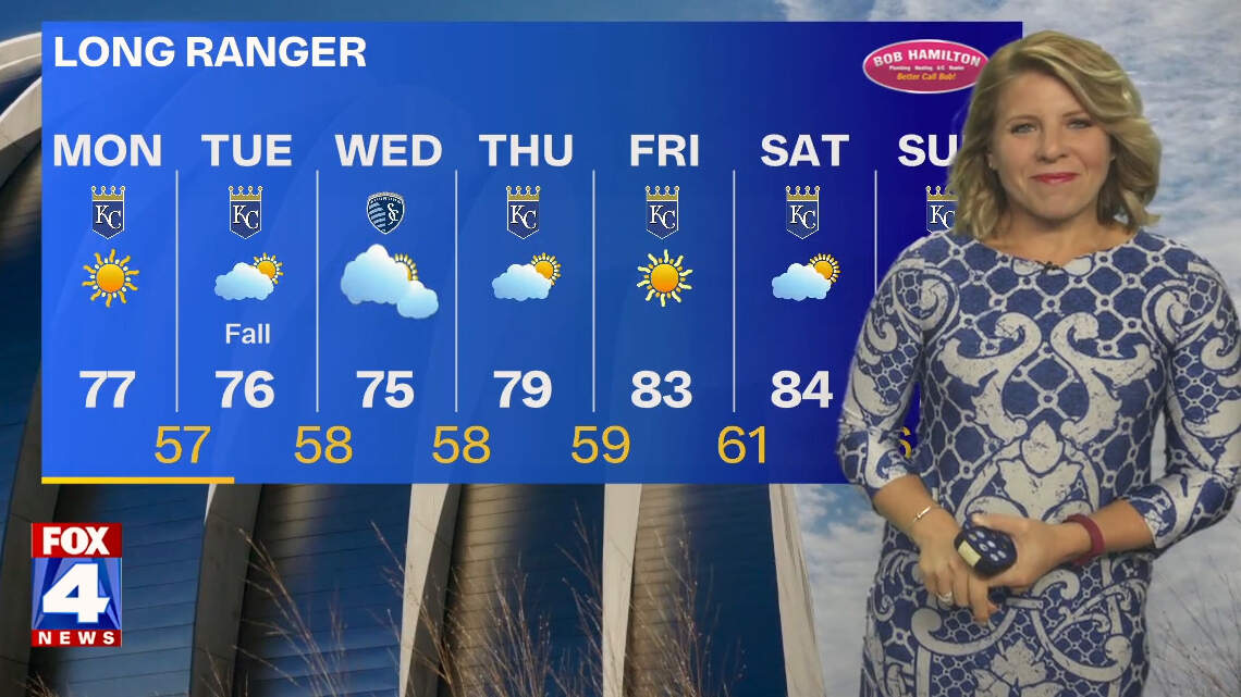 Kahi Ritter Kansas City weather: Fall begins with comfortable conditions | Kansas ...