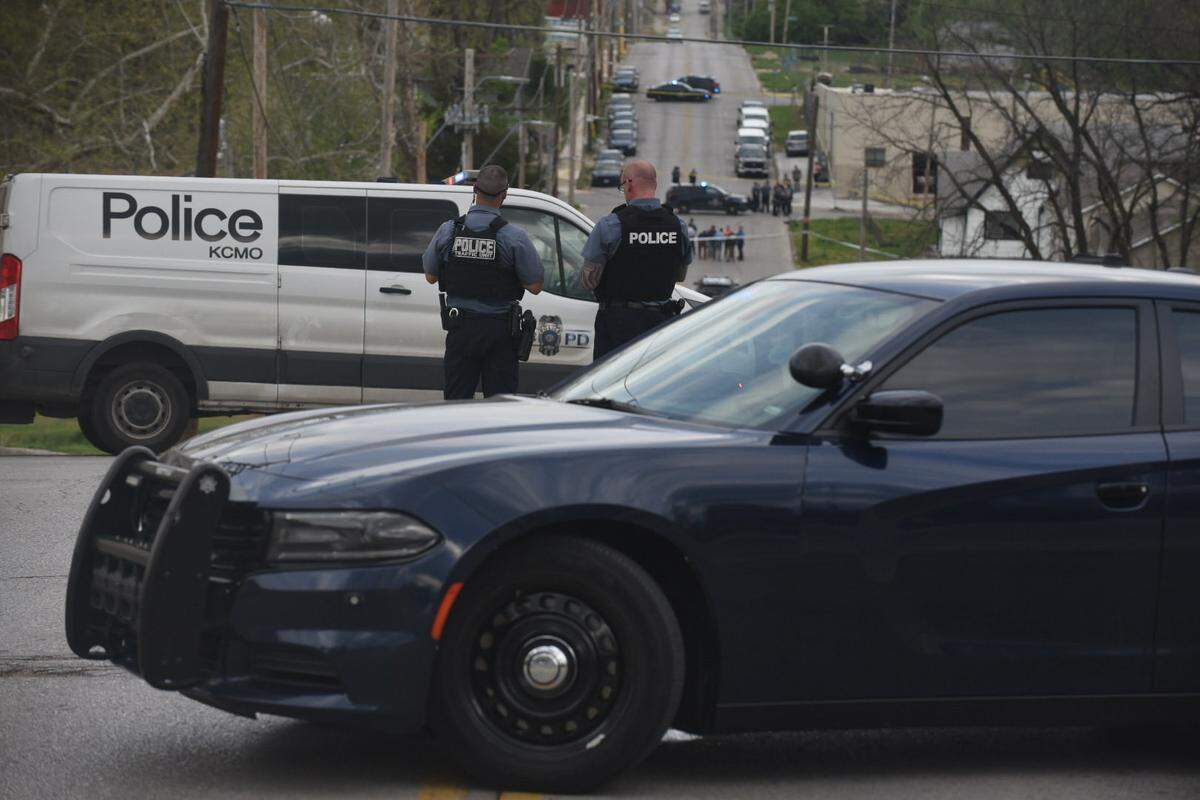 Kansas City police officers shot and killed a man Wednesday afternoon in the 4900 block of East 27th Street. The man allegedly pointed a gun at civilians and did not comply with commands to drop the weapon.