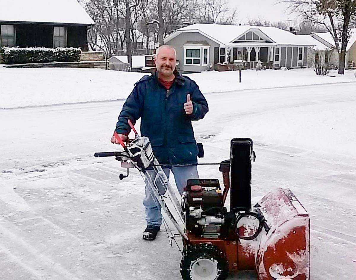 Gary Murrill before his health deteriorated to the point of needing to go on disability.