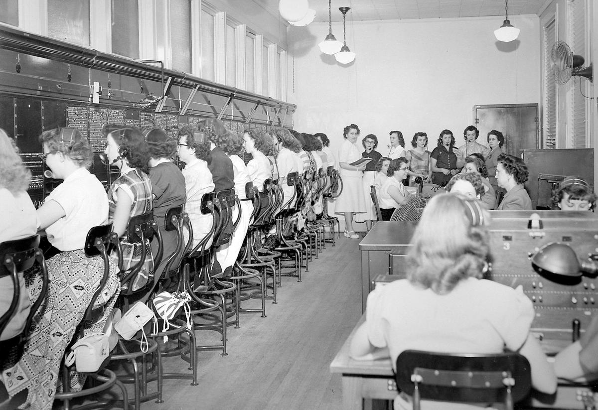 The Abilene exchange for United Telephone where telephone operators connected calls.