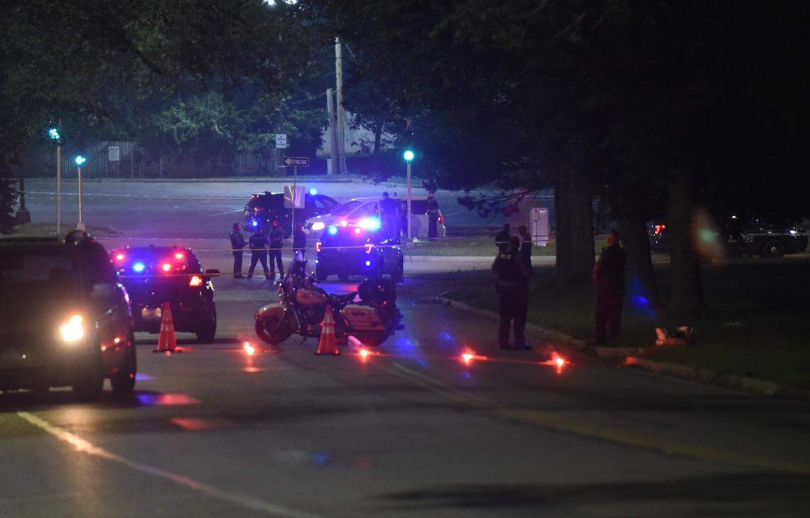 Two people died and one was injured during a shooting involving a Kansas City police officer Friday night near 31t Street and Van Brunt Boulevard that was being investigated by the Missouri State Highway Patrol.