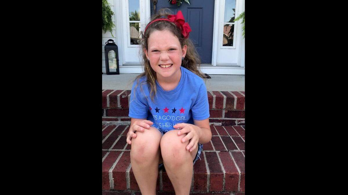 Everly Montgomery, 10, died after falling from Garden of the Gods in Illinois, officials say.