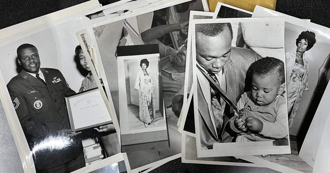 An assortment of the approximately 70,000 photographs, reporter’s notes and letters in The Call’s photography archive. The Kansas City Public Library acquired the documents, which they plan to preserve and digitize.