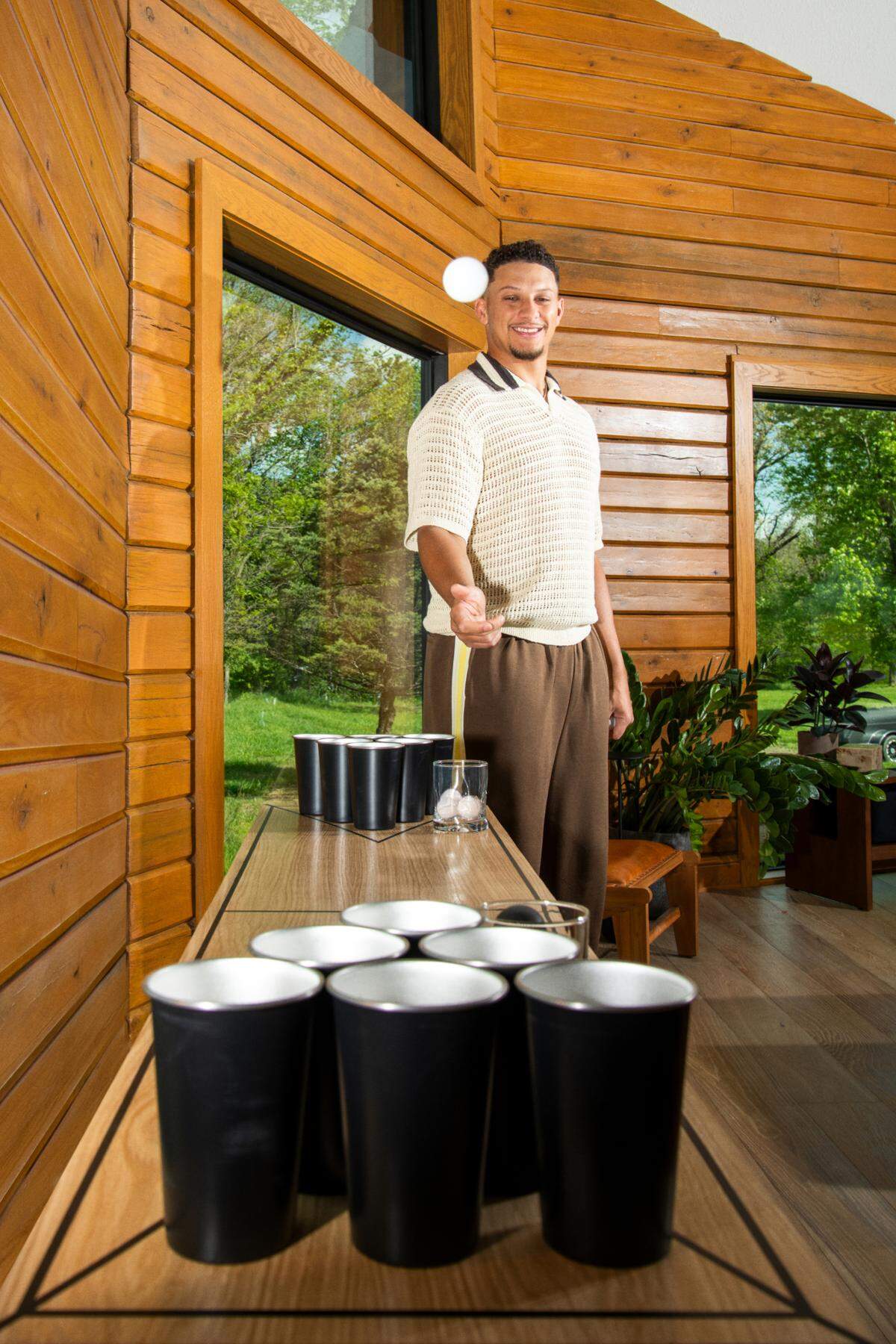 Every played beer pong with a Super Bowl winner?